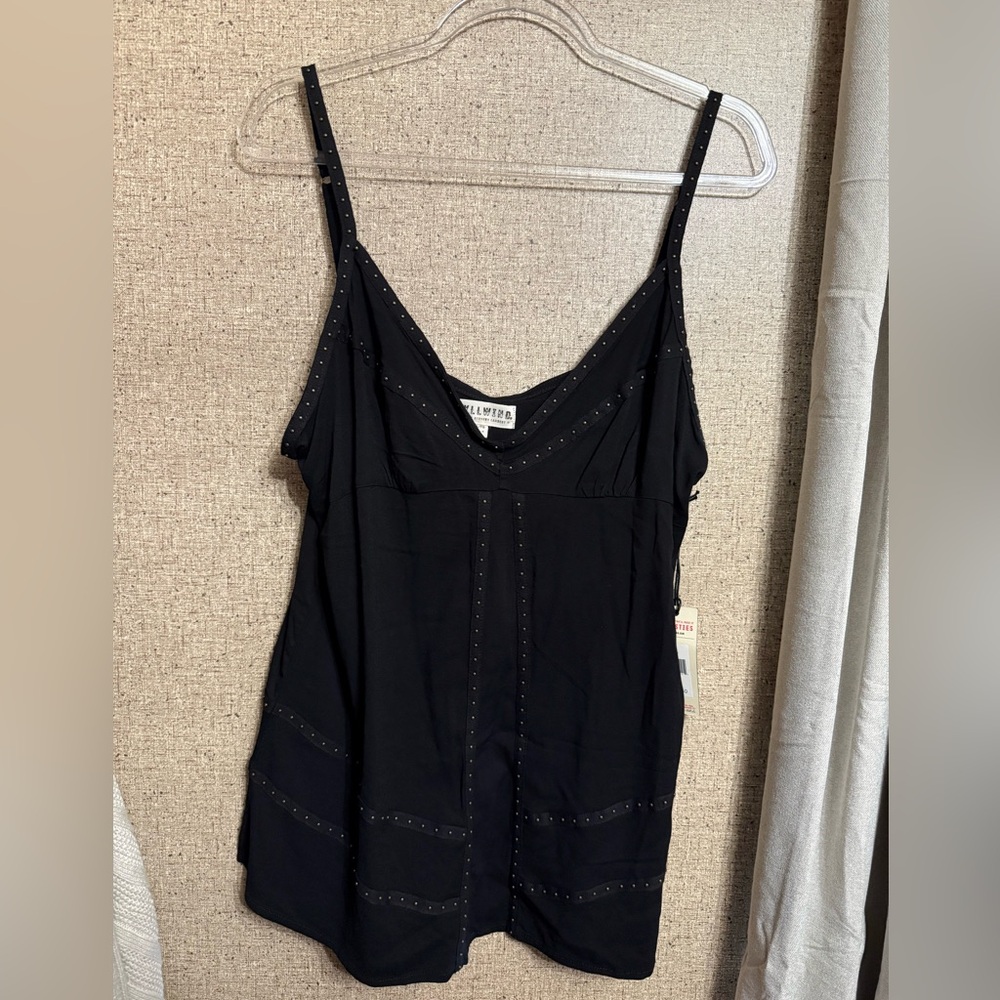 Idyllwind Black Studded Top
